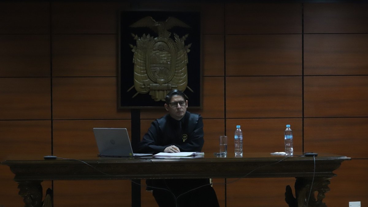 Diligencia. El juez Walter Macías espera instalar la audiencia a las 08:30 del miércoles.