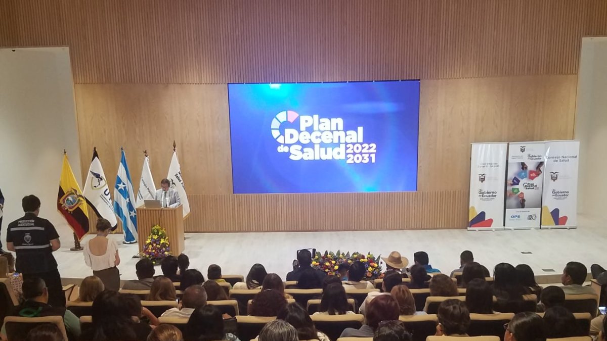 Autoridades del ramo socializaron este 26 de septiembre en Guayaquil el Plan Decenal de Salud 2022-2031.