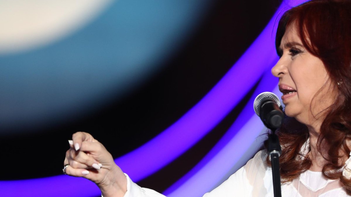 Cristina Fernández, vicepresidenta de Argentina.