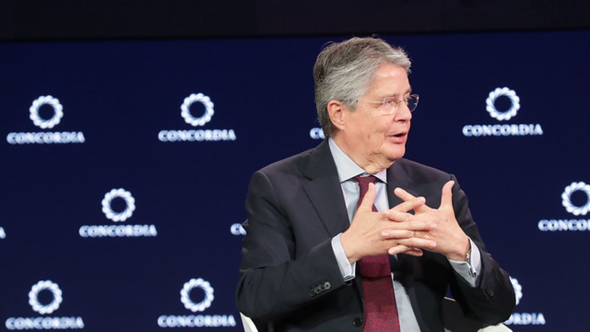 El presidente de la República, Guillermo Lasso.