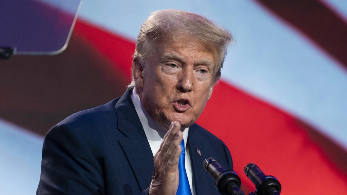 El expresidente de Estados Unidos, Donald Trump.