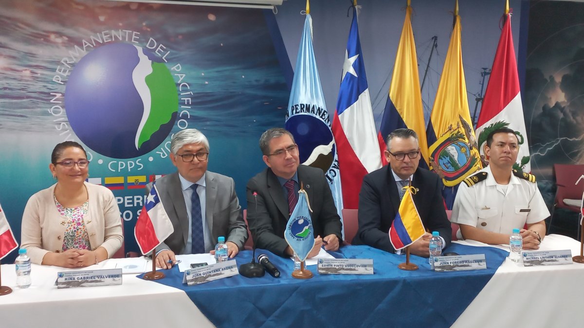 La Comisión Permanente del Pacífico Sur con delegados de Chile, Colombia, Ecuador y Perú