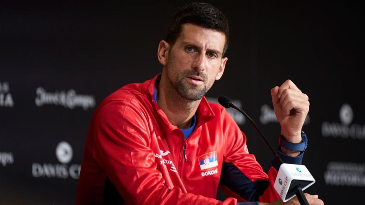 Djokovic se conmovió por los actos sucedidos en su país.