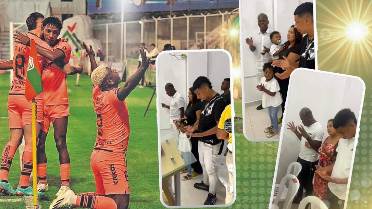 Gabriel Cortez asiste a una iglesia cristiana muy humilde en Guayaquil.