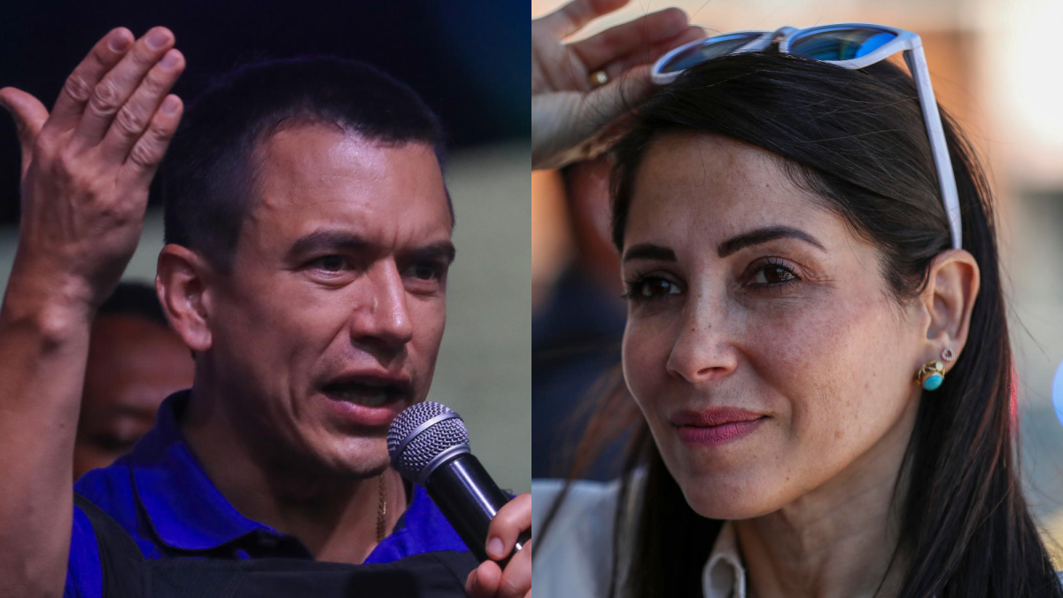 Daniel Noboa y Luisa González son los candidatos de segunda vuelta para las elecciones presidenciales anticipadas de 2023