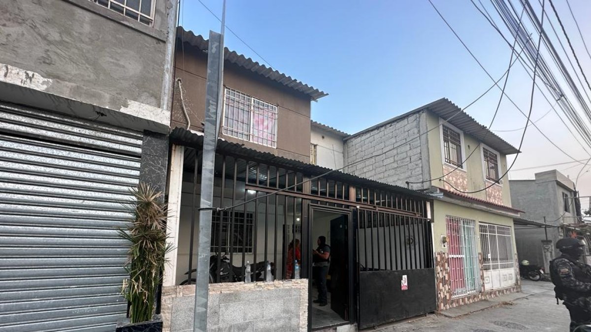 En este inmueble fueron llevadas las víctimas.