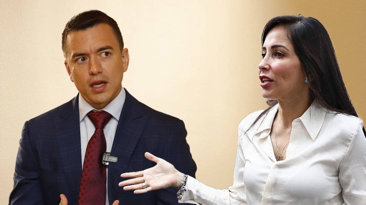 Encuentro. El cara a cara entre Luisa González y Daniel Noboa está previsto para las 19:00 del domingo.