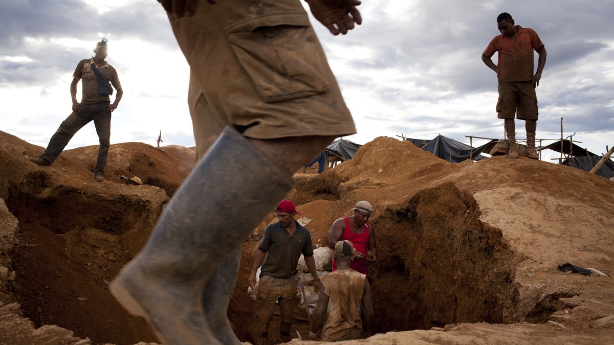 Foto referencial. Minería ilegal en Venezuela