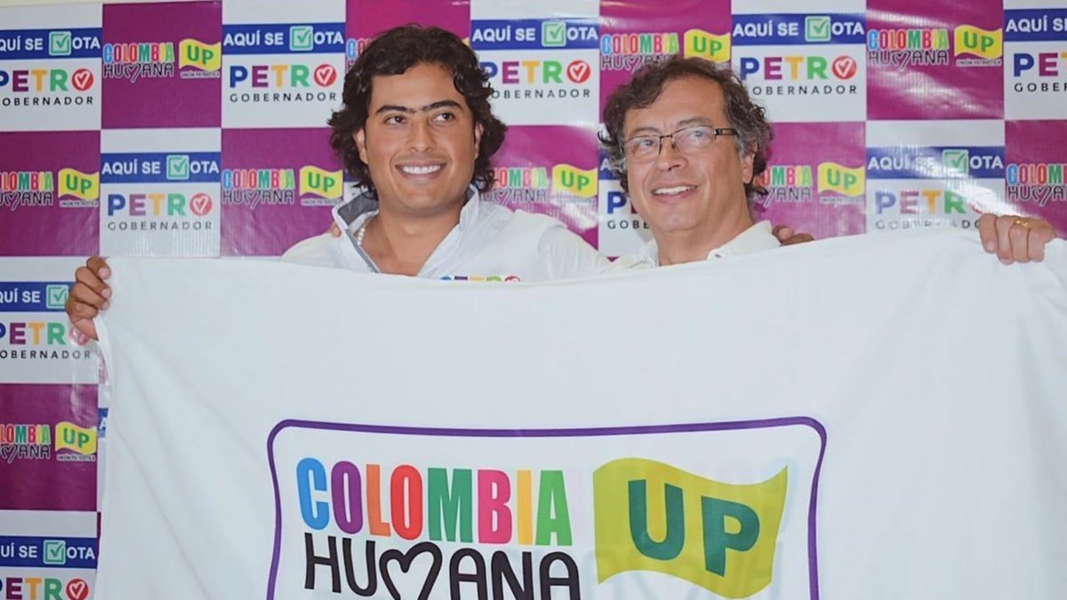 Campaña. Nicolás (izquierda) y Gustavo (derecha) se mostraron en varias ocasiones juntos en las elecciones.