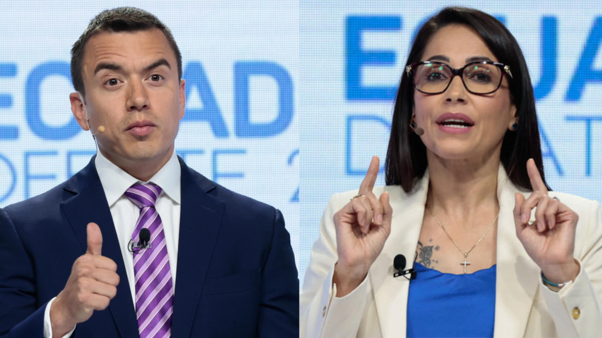 Daniel Noboa y Luisa González son los candidatos de segunda vuelta para presidencia 2023