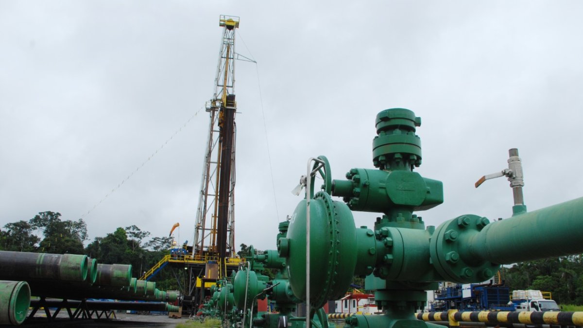 Oriente. Instalaciones del Bloque 61, uno de los más productivos.