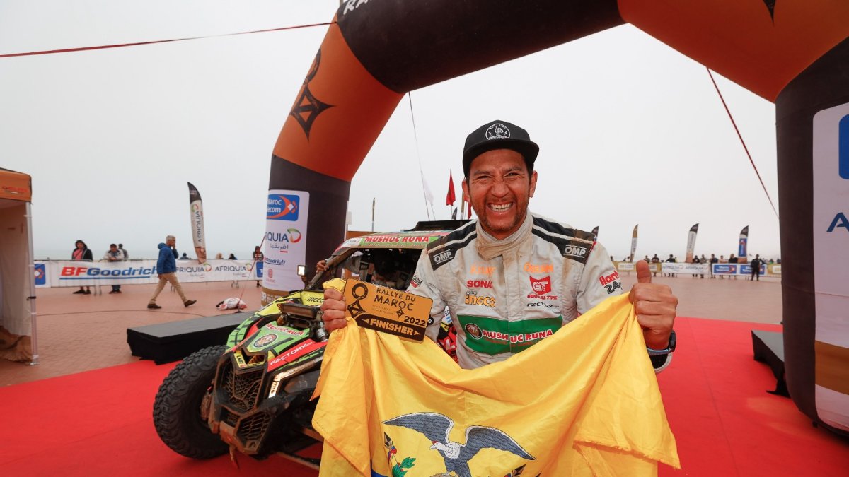 El piloto Sebastián Guayasamín competirá por tercera ocasión consecutiva en el exigente rally de Marruecos.