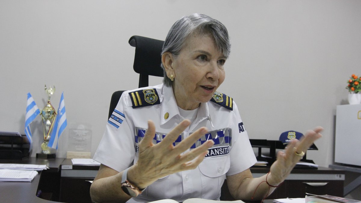 Bertha Aguirre, directora de Control de Tránsito de la ATM.