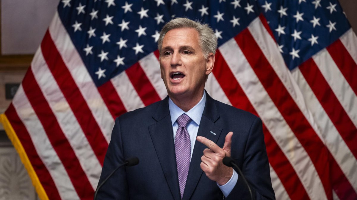 El republicano Kevin McCarthy fue destituido como presidente de la Cámara de Representantes de Estados Unidos.