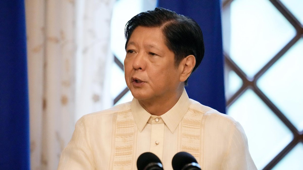 El presidente de Filipinas, Ferdinand Marcos Jr..