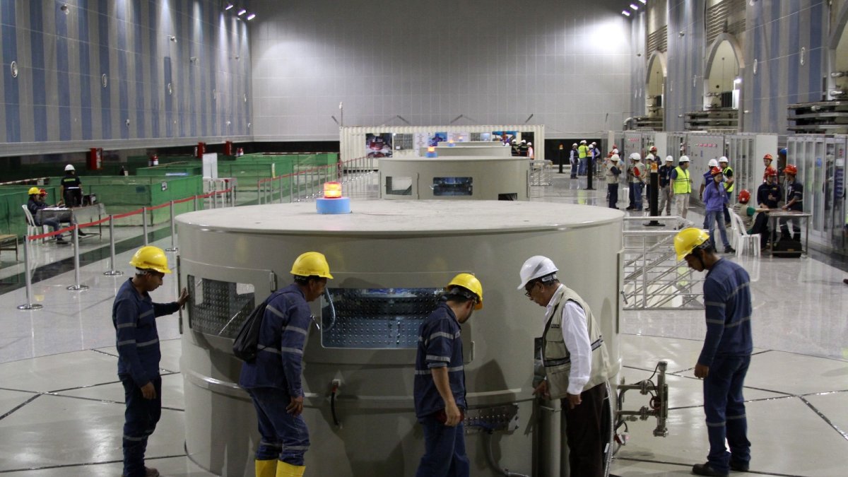 Estiaje. Los niveles de agua en las centrales hidroeléctricas han bajado.