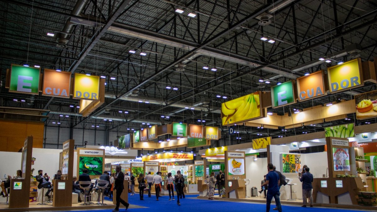 Ecuador expuso su catálogo en Fruit Attraction en Madrid, España.