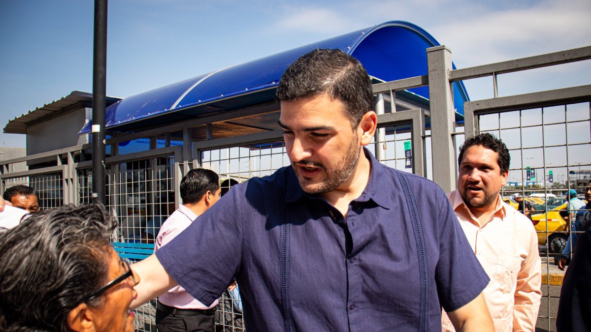 El alcalde durante una pasada aparición pública.