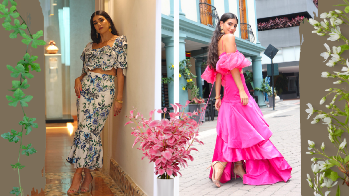 Sus diseños resaltan la silueta femenina..