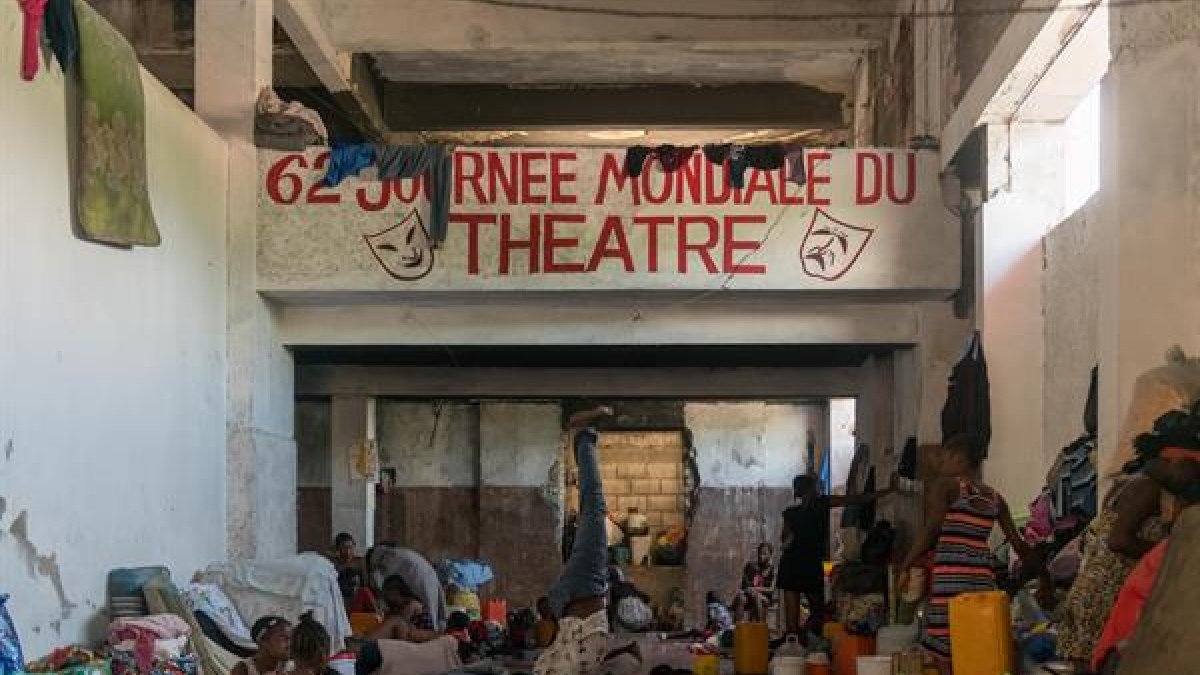 Haití. Personas permanecen en albergues víctimas de la inseguridad