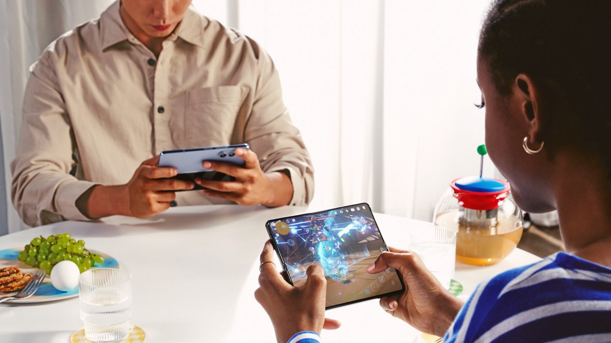 El Galaxy Z Fold 5 es un gran compañero para los amantes de los videojuegos.