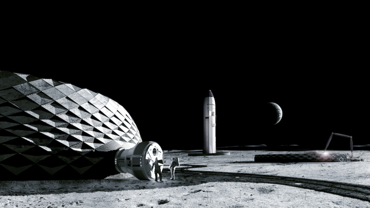 Visión para proyecto Olympus, el sistema de construcción lunar para usos diversos basado en utilización de recursos in situ