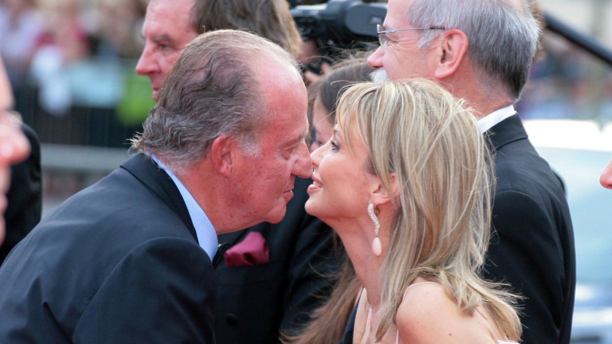 Juan Carlos y Corinna.