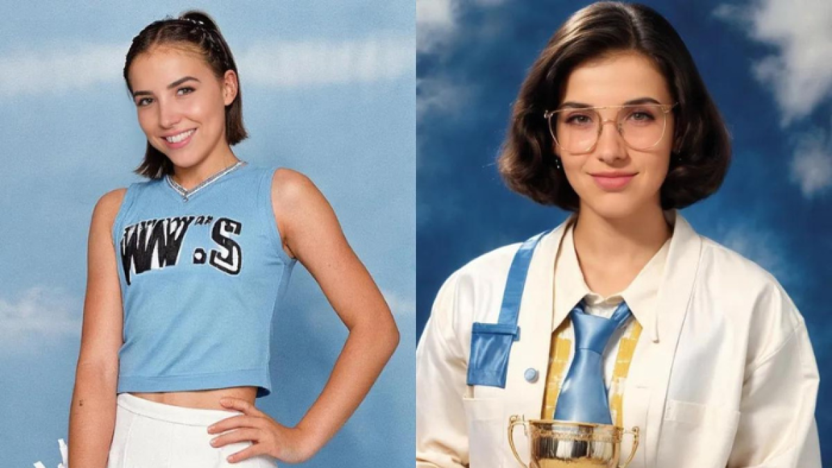 La aplicación cuenta con distintos estilos de los 90's.