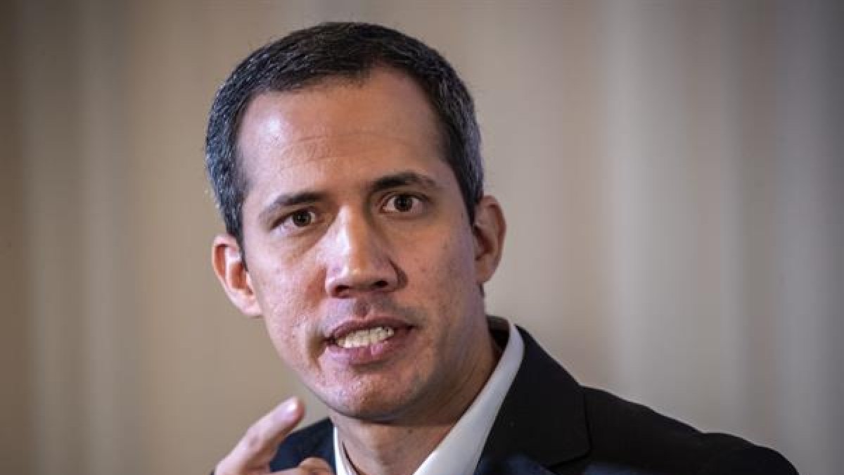 Autoridad. El opositor venezolano Juan Guaidó está exiliado en EE.UU.