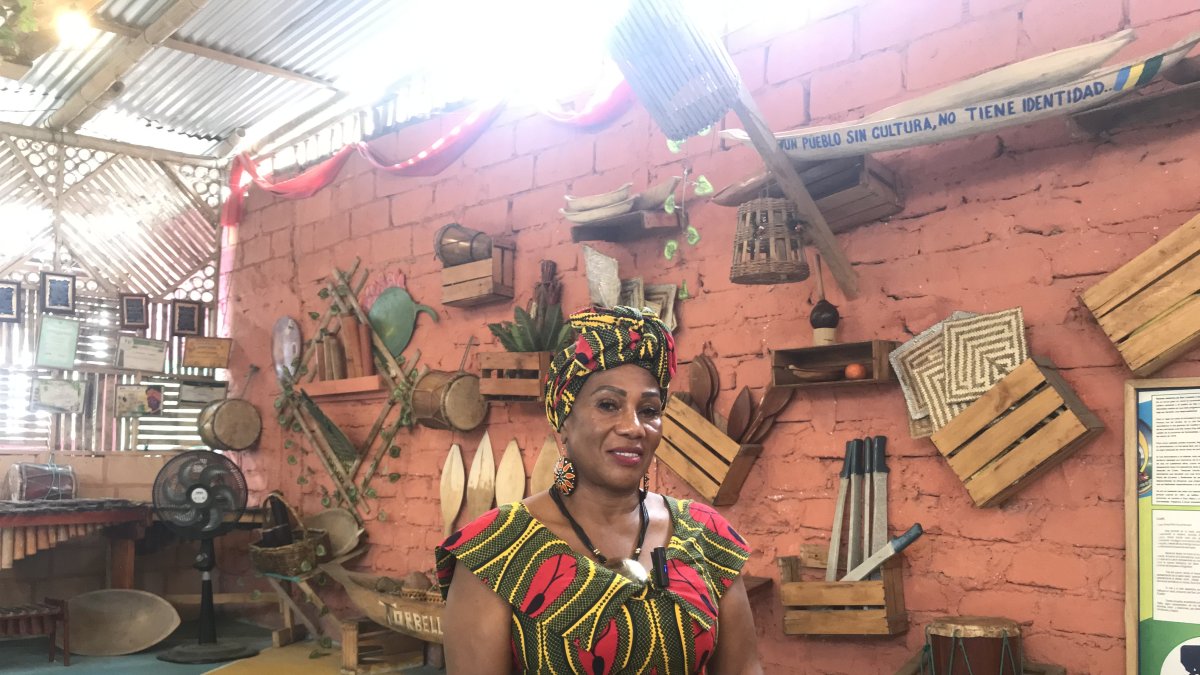 Administradora. Niria Orceña es la administradora de este ‘museo’.