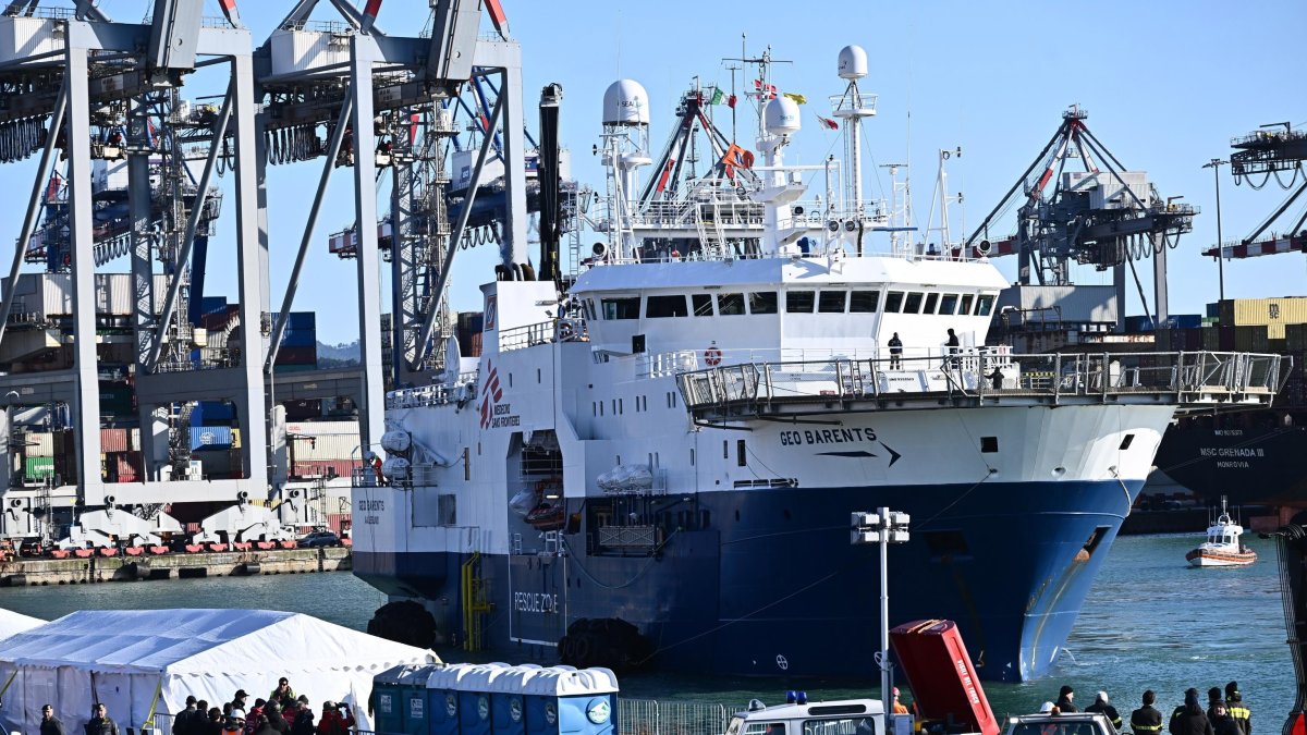 Foto de archivo del barco humanitario de la Organización Médicos sin Fronteras Geo Barents.