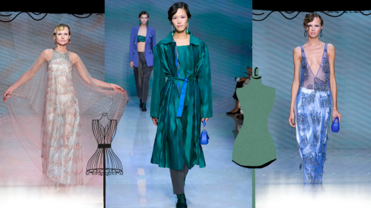 Una colección muy femenina del creativo italiano.