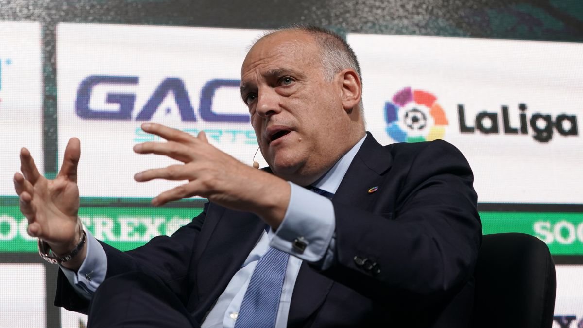Javier Tebas, presidente de LaLiga.