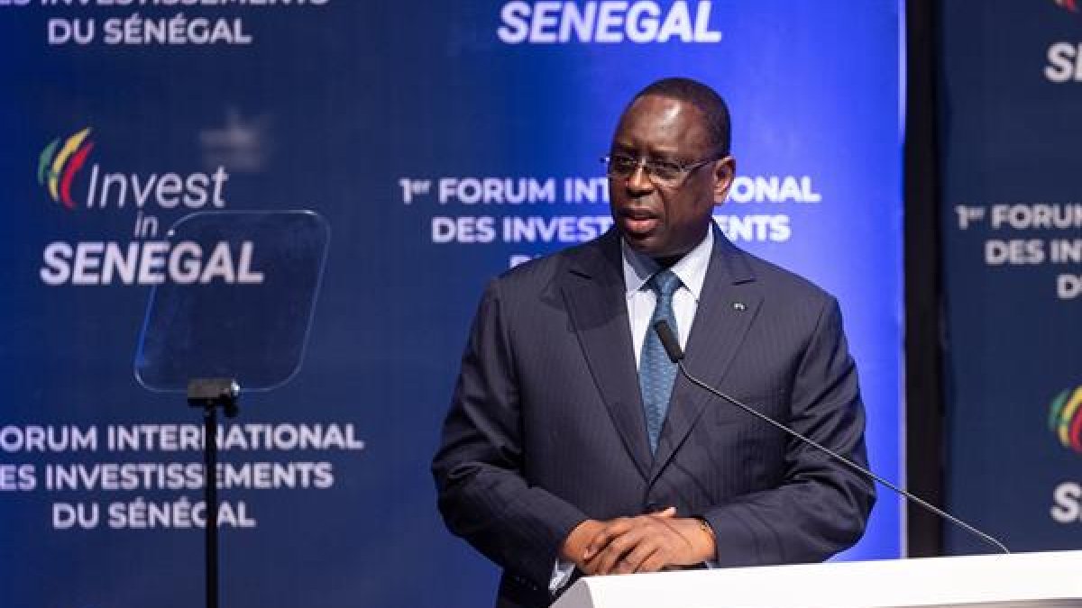 El presidente de Senegal, Macky Sall