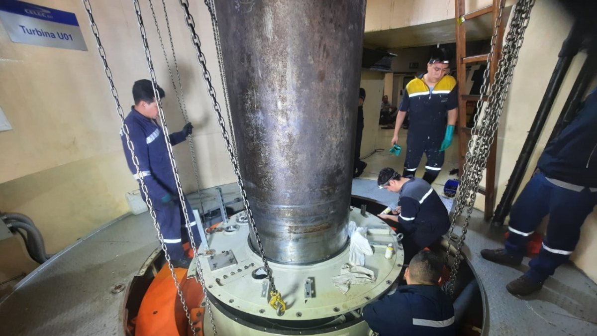 Energía. El pasado jueves entró en operación la Unidad 1 de la Central Sopladora, en el complejo de Río Paute.