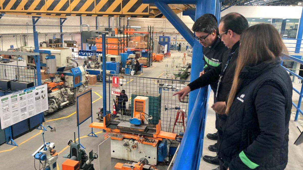 Empresa. La firma emplea a más de cien personas en Ambato.