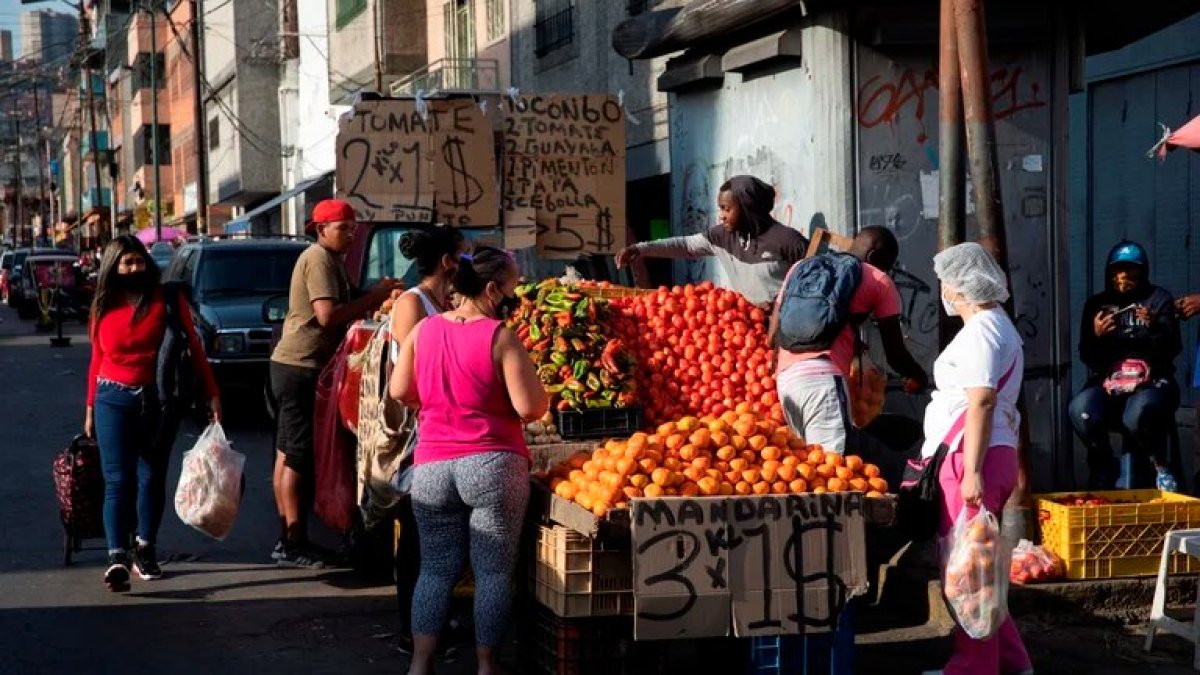venta de alimentos en Caracas