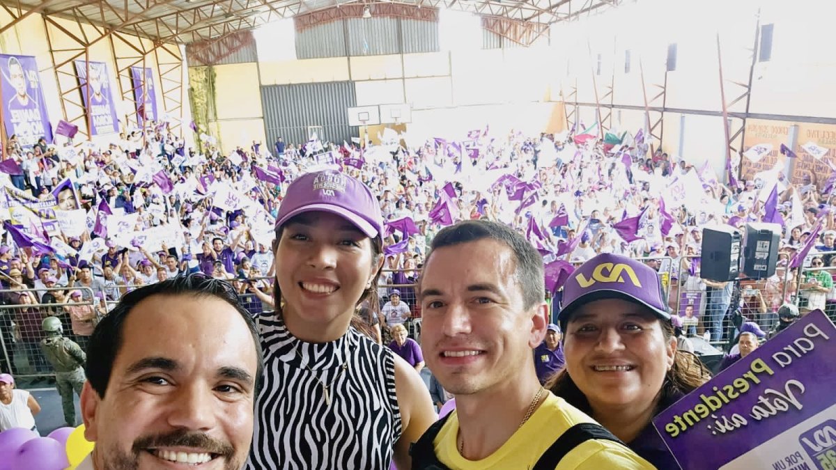 Daniel Noboa a priorizado los recorridos y la campaña en las redes sociales