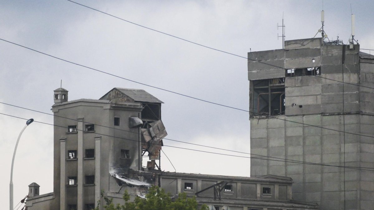 La región de Odesa sufrió un nuevo ataque ruso.