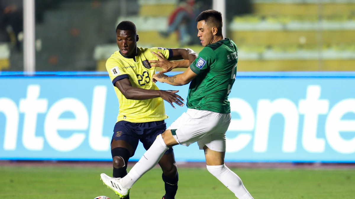 Moisés Caicedo registra 3 asistencias en las eliminatorias sudamericanas.