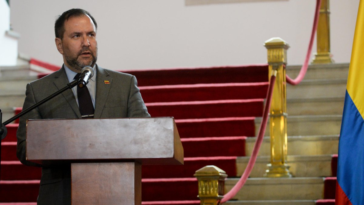 El canciller de Venezuela, Yván Gil.