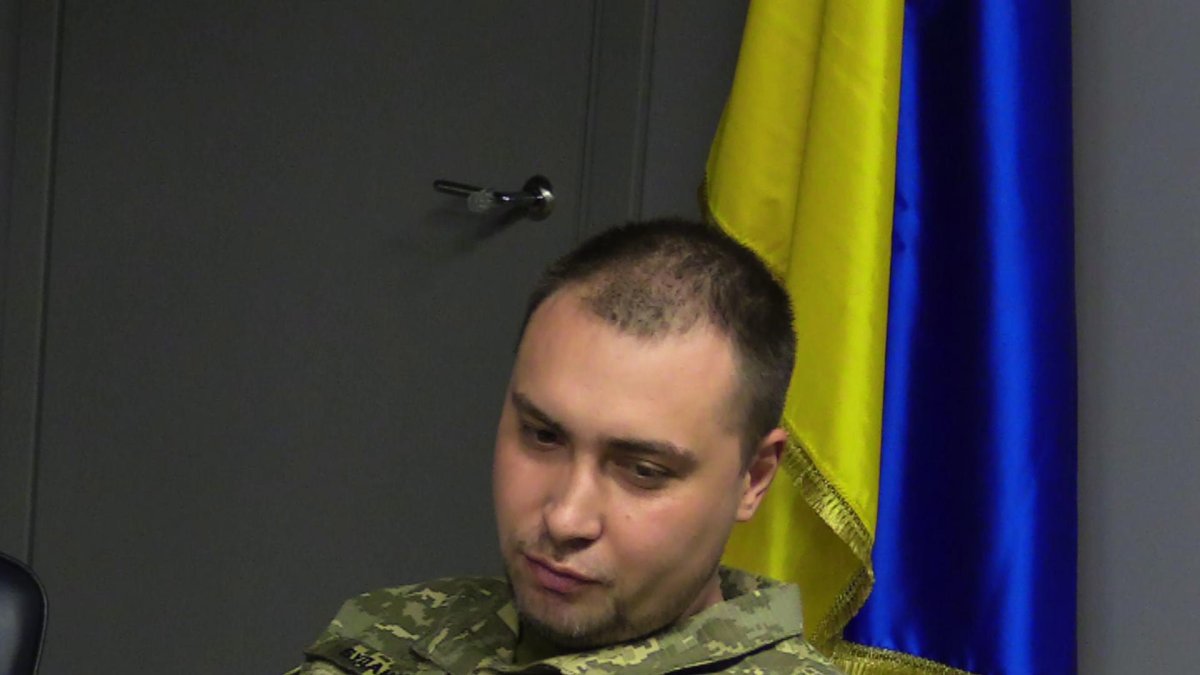 Foto de archivo del jefe de la inteligencia militar ucraniana, Kirilo Budánov.