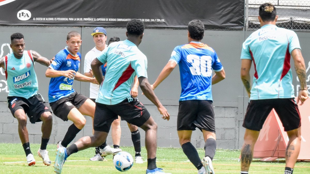 Colombia realizó trabajos en campo, para comenzar a delinear la parte táctica que expondrá frente a la Tricolor.