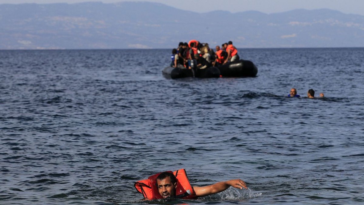 Imagen referencial de un naufragio.