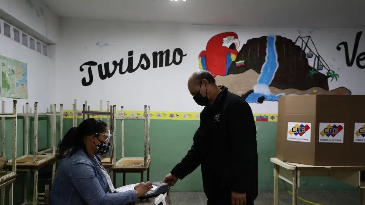 Imagen referencial. Jornada electoral de Venezuela en el 2021.