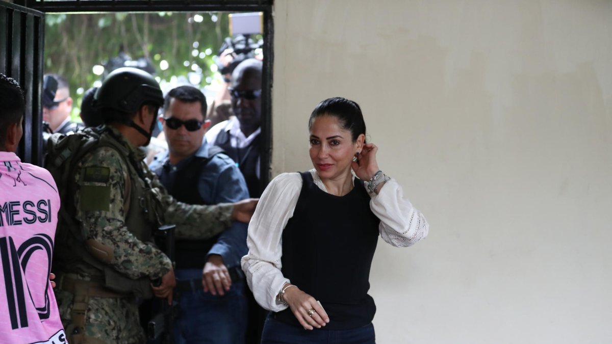 Luisa González en las elecciones presidenciales 2023.