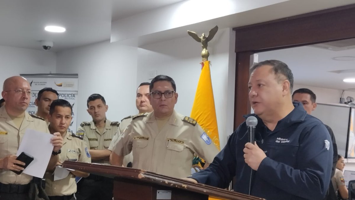 El ministro del Interior, Juan Zapata, confirmó que un ciudadano fue detenido en la provincia de Sucumbíos.