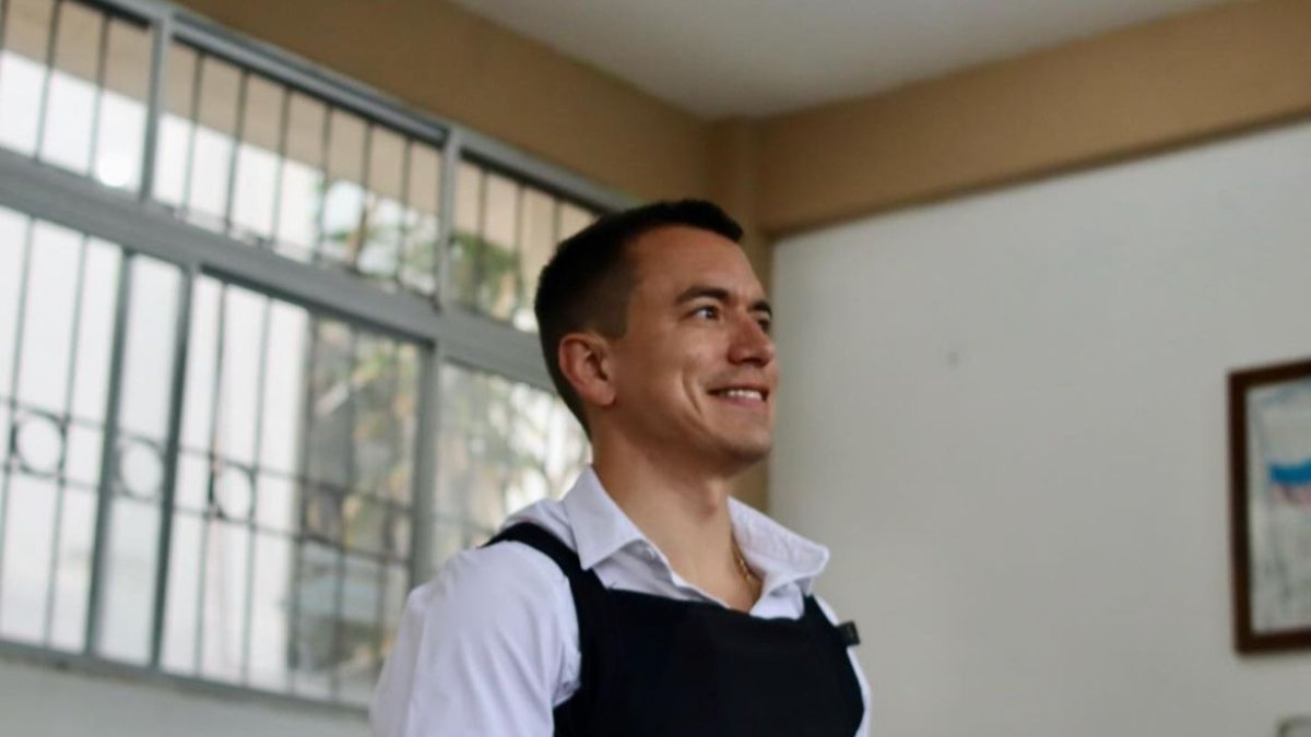 Candidato Daniel Noboa