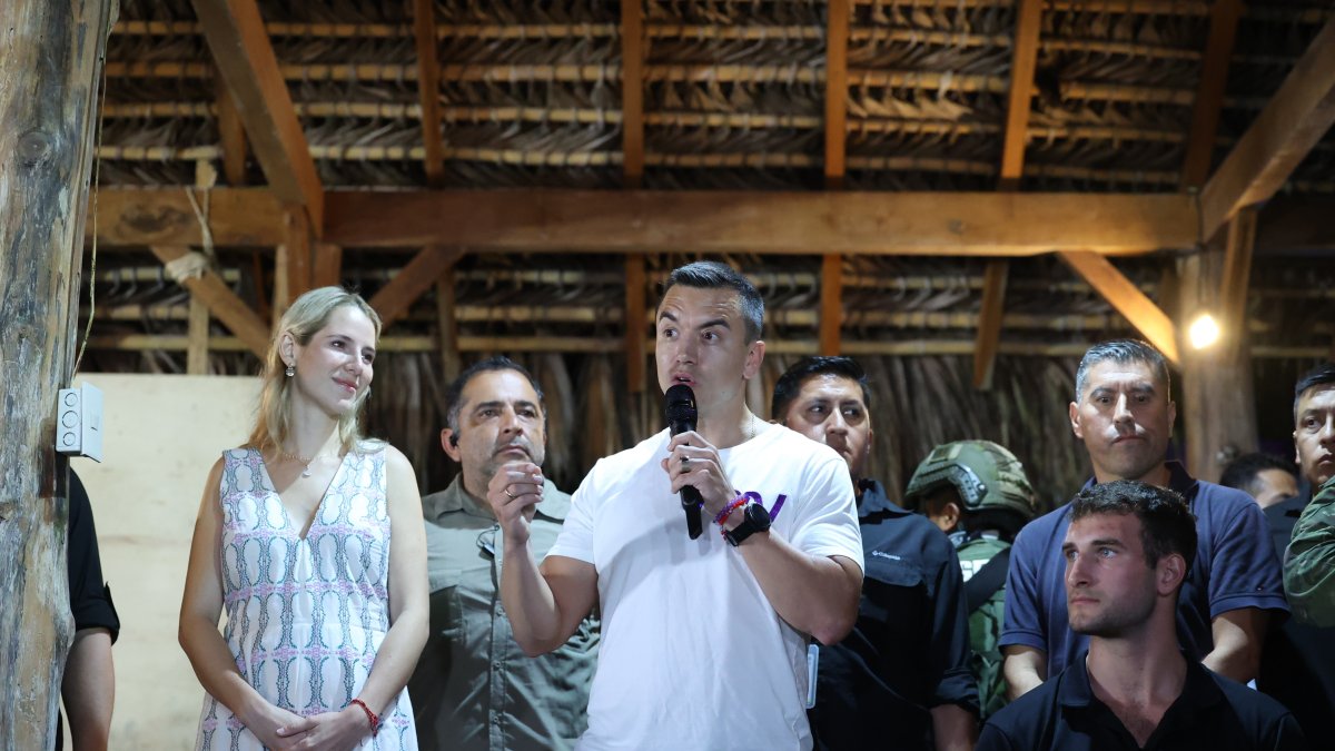 Daniel Noboa es el presidente electo de Ecuador.