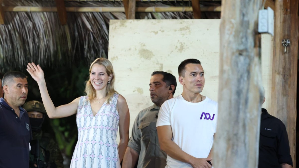 Lavinia Valbonesi será la primera dama de Ecuador.